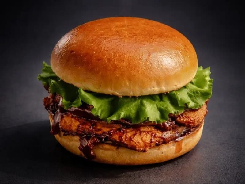 Cheesy Chicken Burger