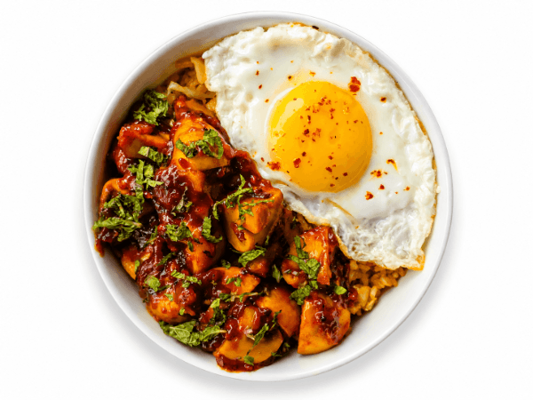 Mushroom Masala Bowl