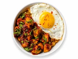 Mushroom Masala Bowl
