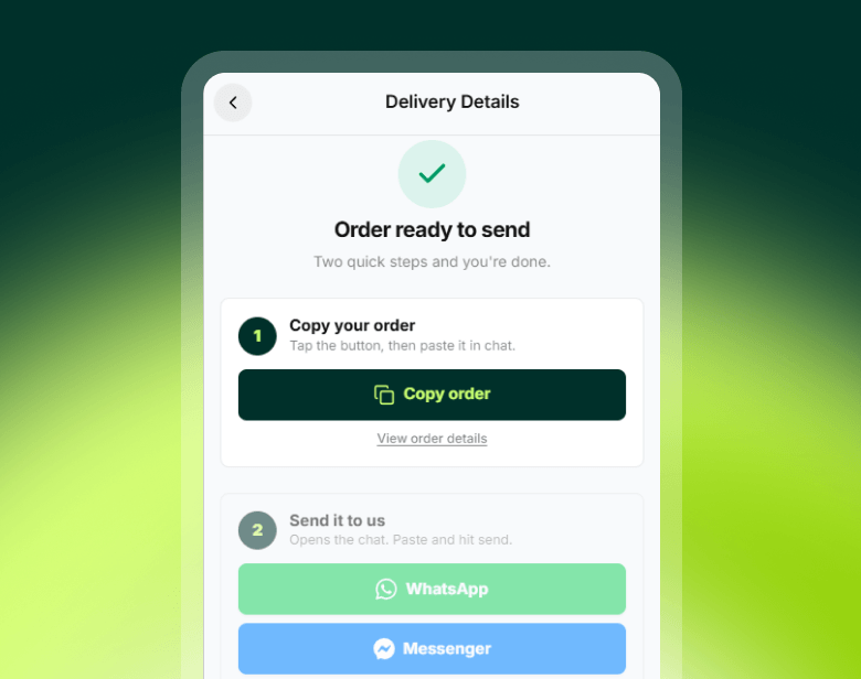 Local delivery